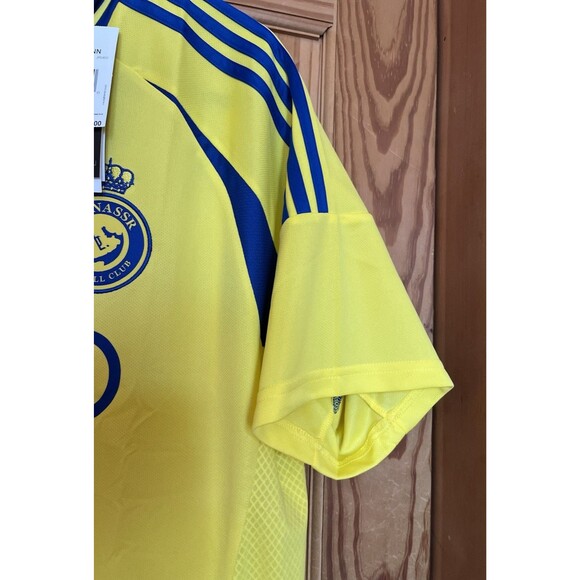 Adidas Al Nassr Cristiano Ronaldo #7 Home Jersey 24/25 Men's Size XL JP0459 - Picture 5 of 11